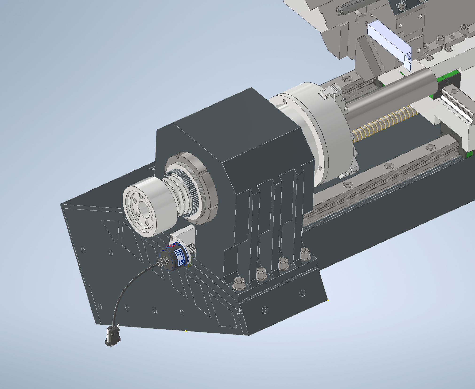 车床结构 CNC Lathe v1