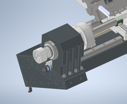 车床结构 CNC Lathe v1缩略图