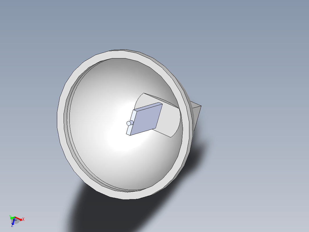 SOLIDWORKS热分析模型：大灯