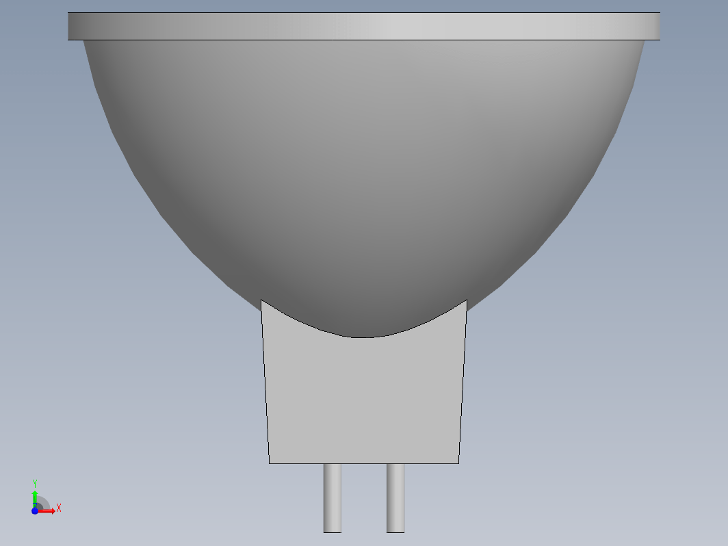 SOLIDWORKS热分析模型：大灯