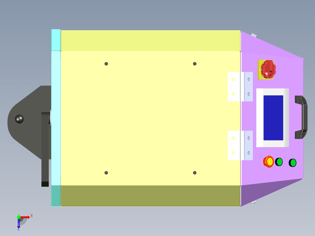 AGV 智能小车 apak-s-agv X_T