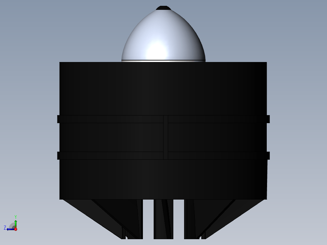 90mm 11叶片涵道风扇式螺旋桨