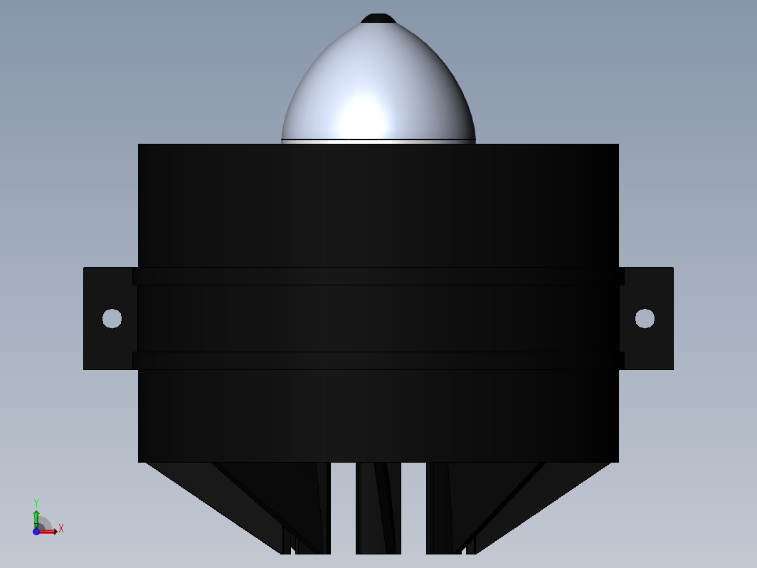 90mm 11叶片涵道风扇式螺旋桨