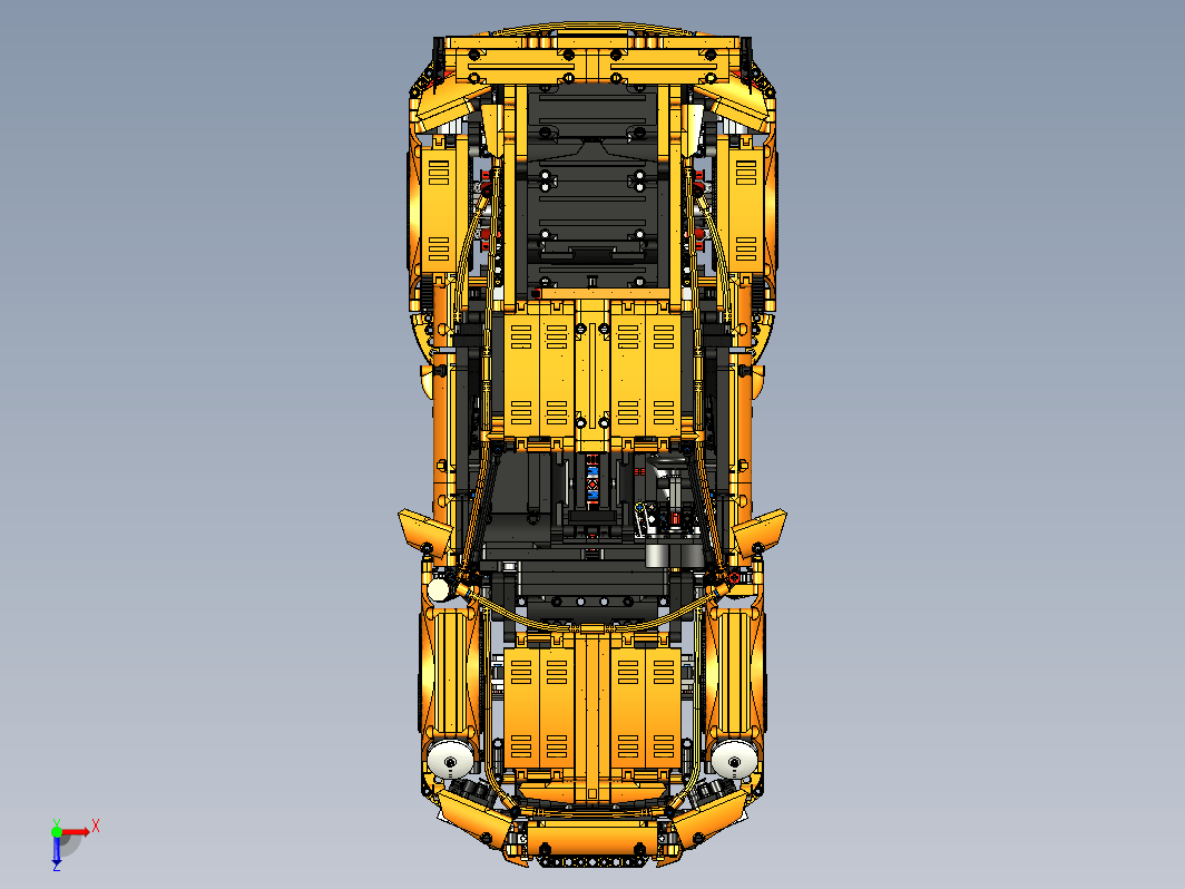 乐高保时捷911跑车