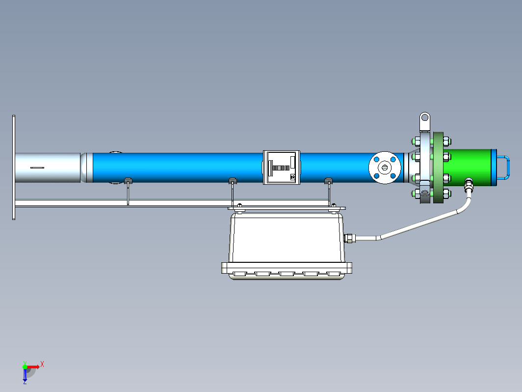 6kw 400v立式换热器