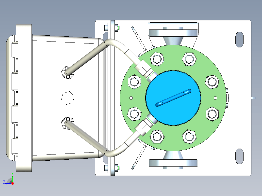 6kw 400v立式换热器