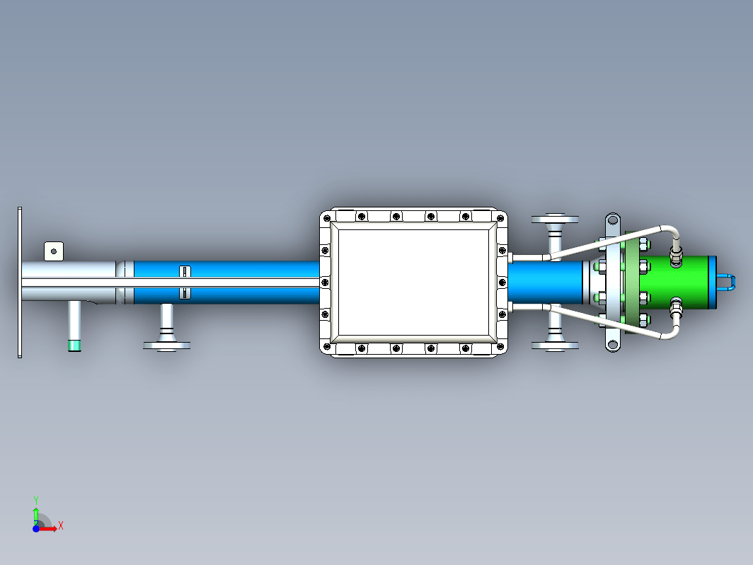 6kw 400v立式换热器