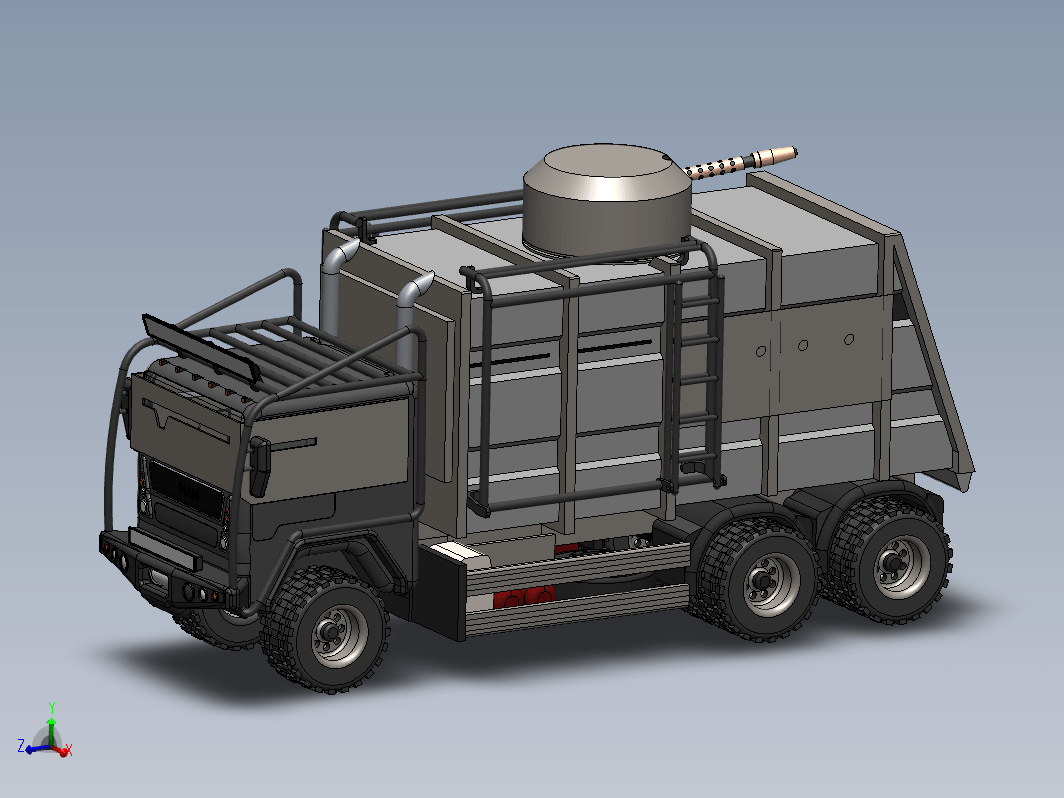 装甲垃圾车 Armoured Bin Lorry