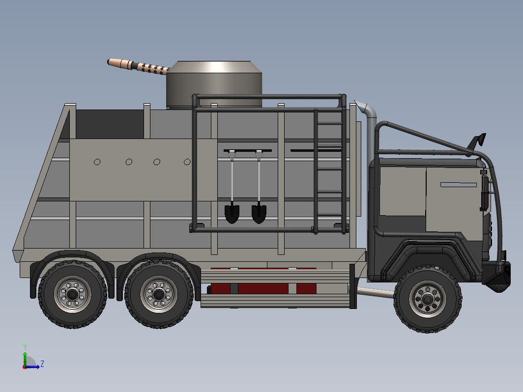 装甲垃圾车 Armoured Bin Lorry