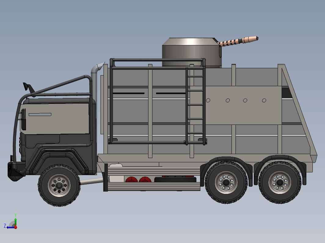 装甲垃圾车 Armoured Bin Lorry