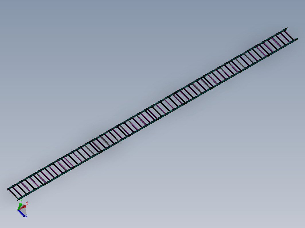 800X150梯级线槽桥架