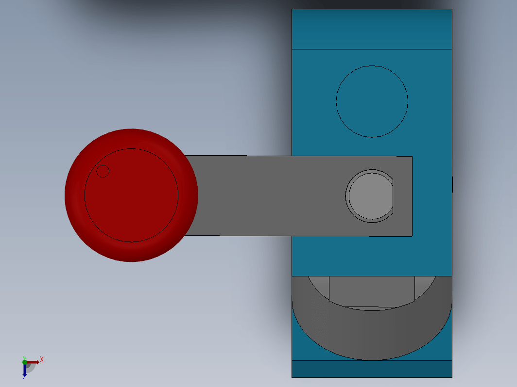 万向节3D模型