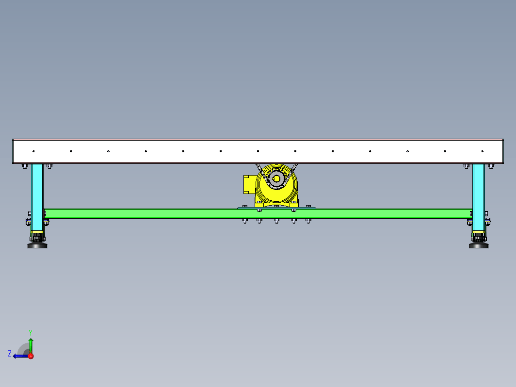 AGV 接驳台3米输送线