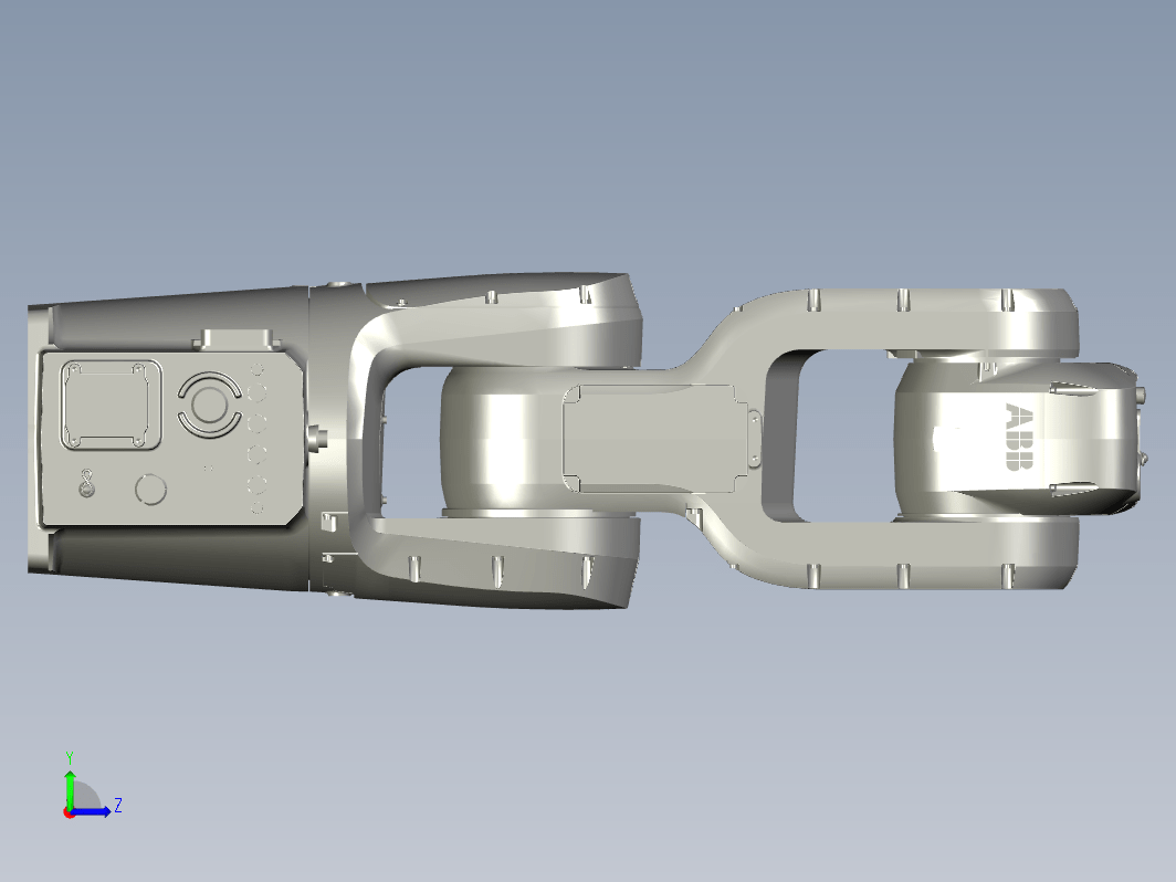 ABB机器人 IRB 1200-5-0.9三维Step无参