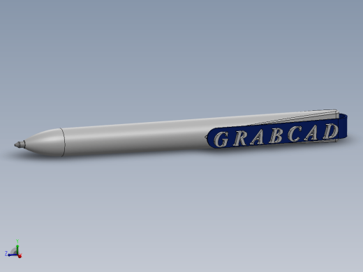 grabcad-pencil-铅笔缩略图