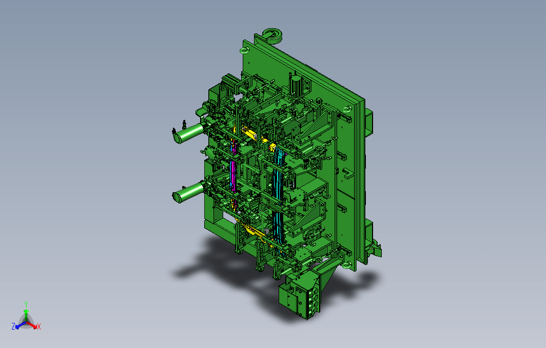 1107柔性夹具UG设计