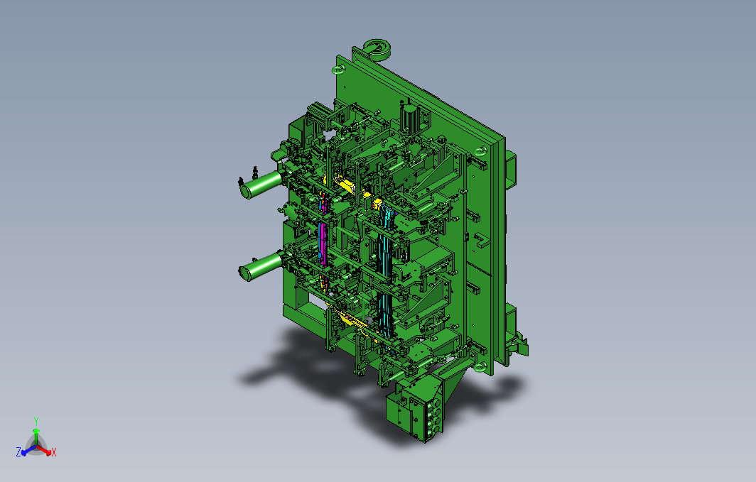 1107柔性夹具UG设计