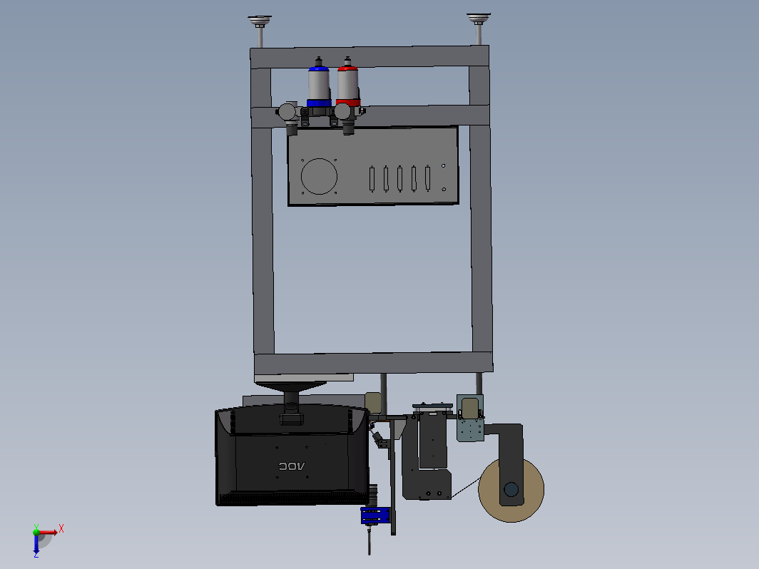 SMT三极管包装机（SMD编带包装机） 3D模型（SolidWorks设计，提供step(stp)_Sldprt_Sldasm文件）