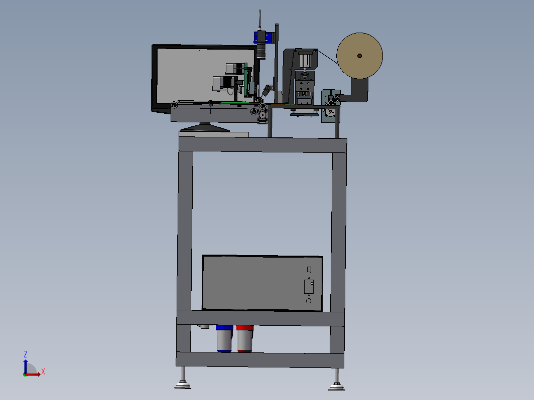 SMT三极管包装机（SMD编带包装机） 3D模型（SolidWorks设计，提供step(stp)_Sldprt_Sldasm文件）