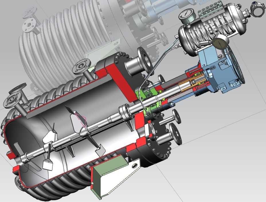 1019化学搅拌反应器UG设计