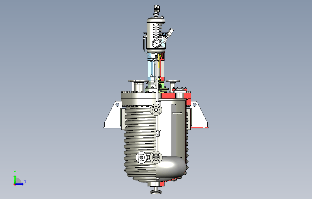 1019化学搅拌反应器UG设计