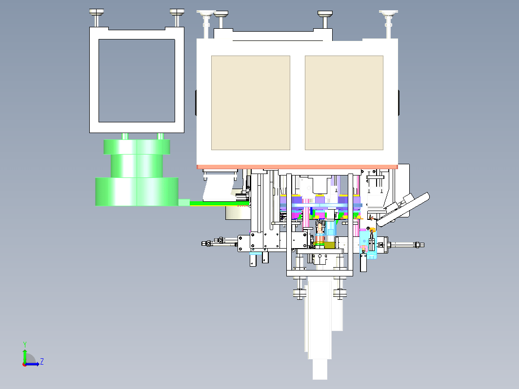 C2_型号616继电器弯脚铰合机