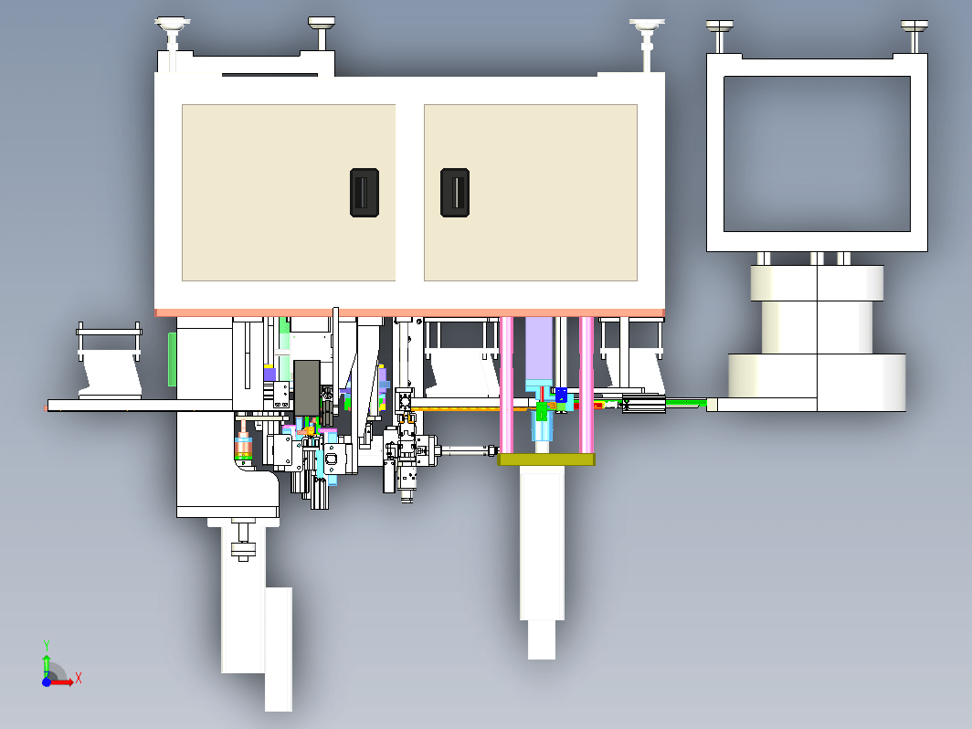 C2_型号616继电器弯脚铰合机