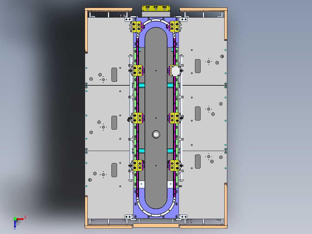 自动剥料贴标组装循环线（部分）3D+工程图