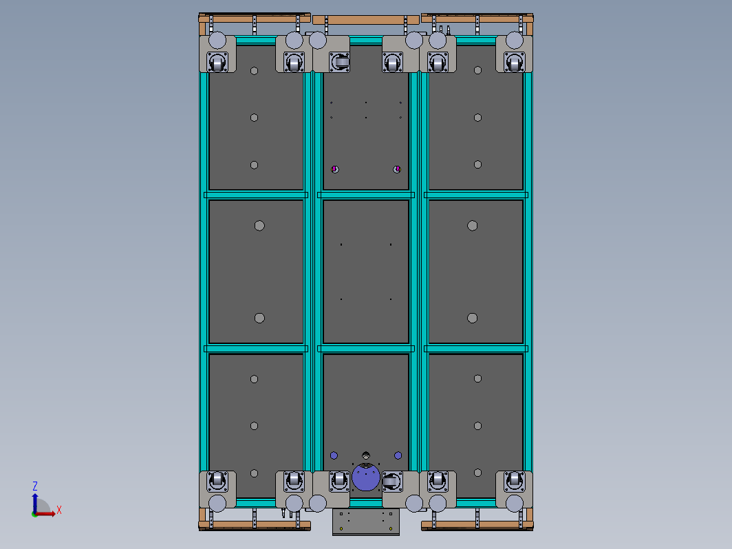 自动剥料贴标组装循环线（部分）3D+工程图