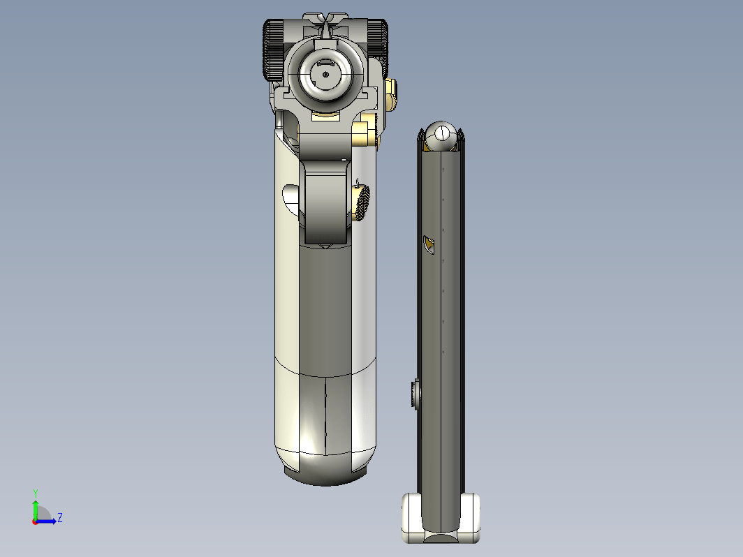 玩具卢格P08模型