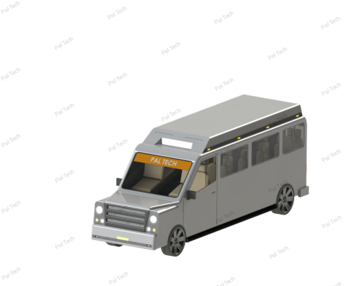 旅游巴士汽车设计缩略图