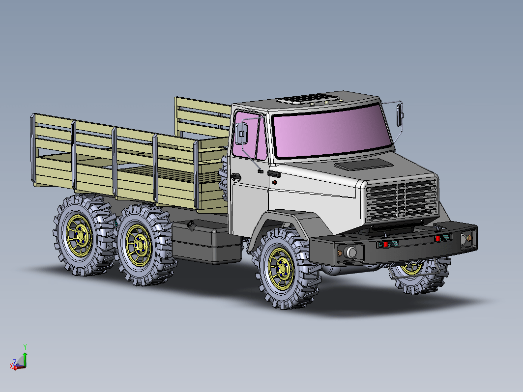 吉尔卡车模型