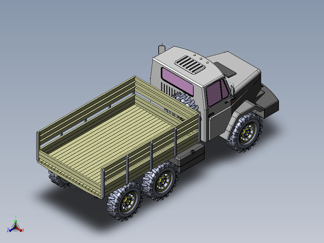 吉尔卡车模型