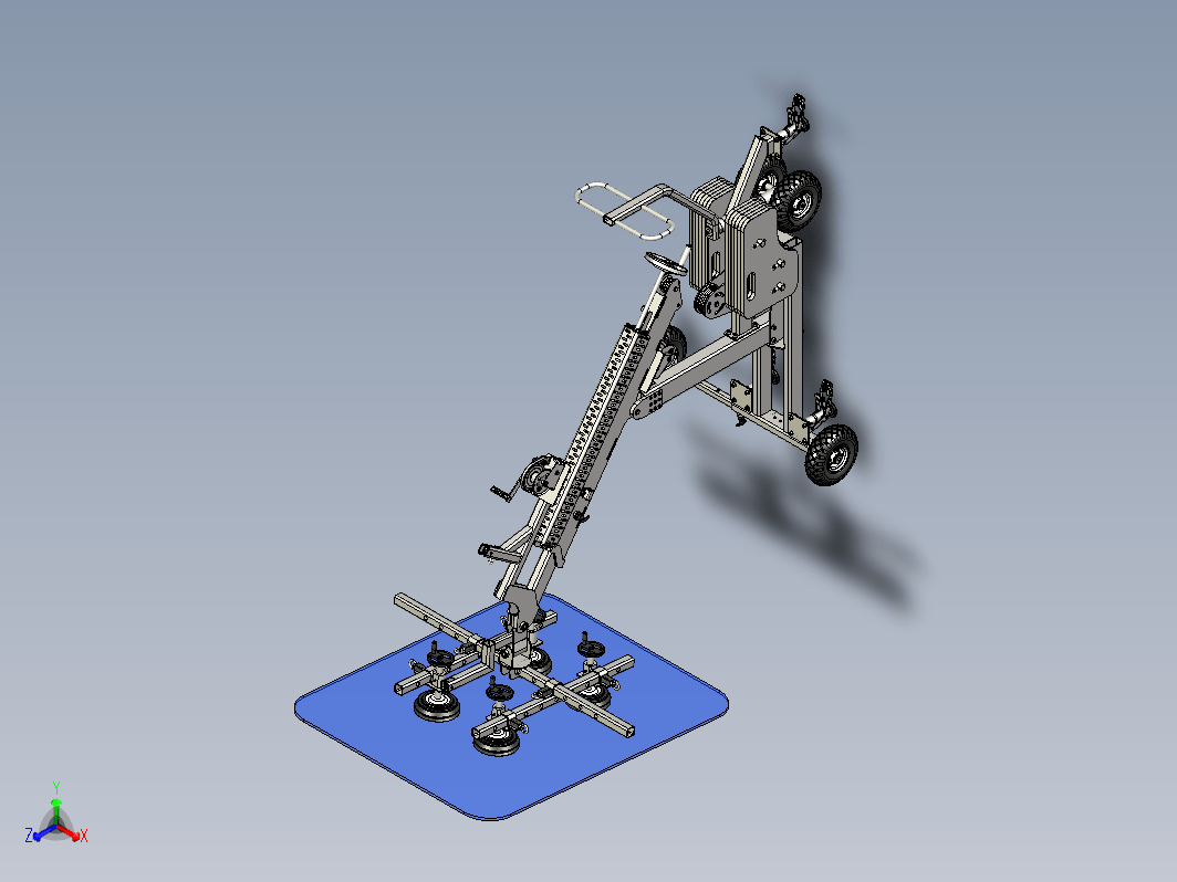 车窗安装机玻璃搬运机 Window mounting device