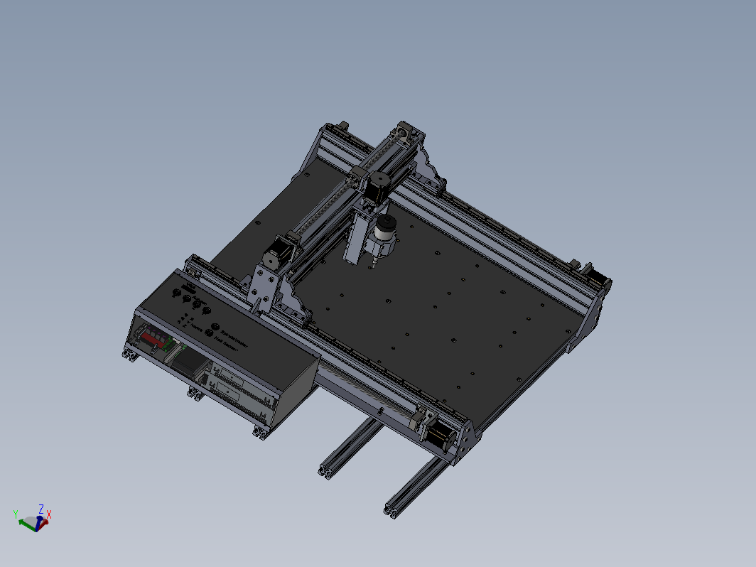 3轴雕刻机700x550x80mm