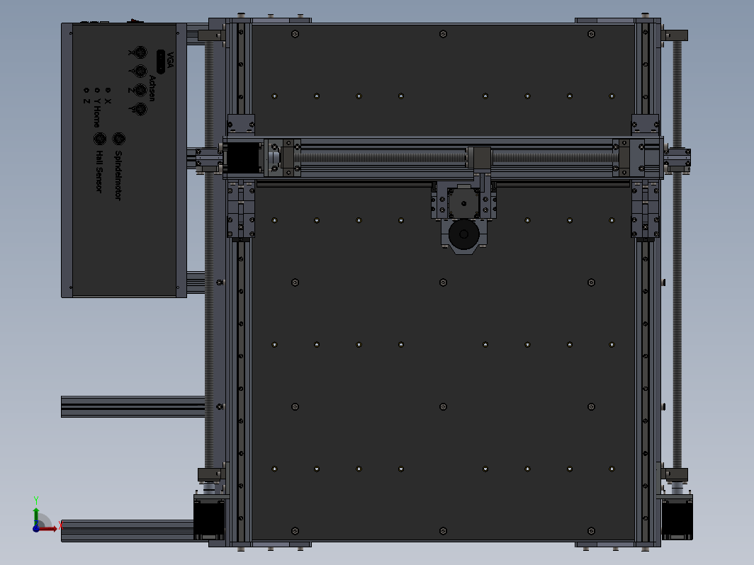 3轴雕刻机700x550x80mm