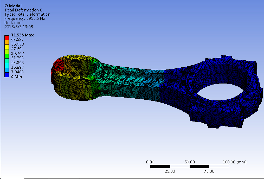 连杆的设计和有限元分析 （3D+CAD+说明书）