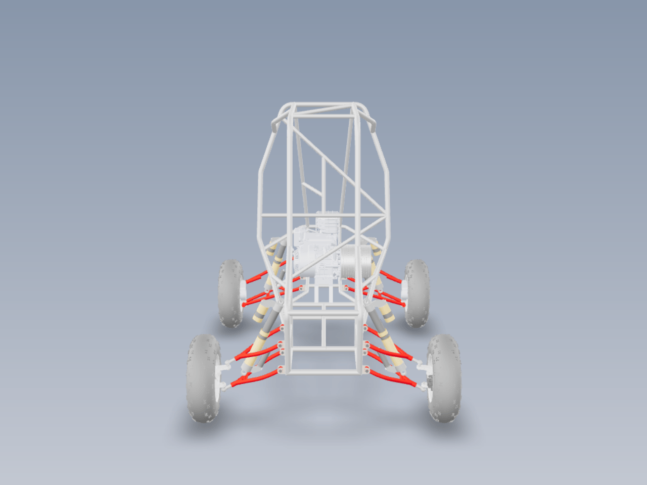 全地形钢管车结构 SAE BAJA 2019