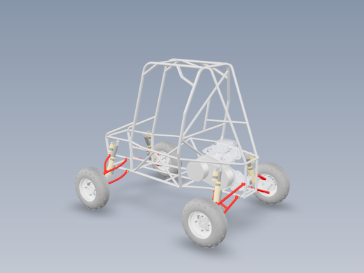 全地形钢管车结构 SAE BAJA 2019