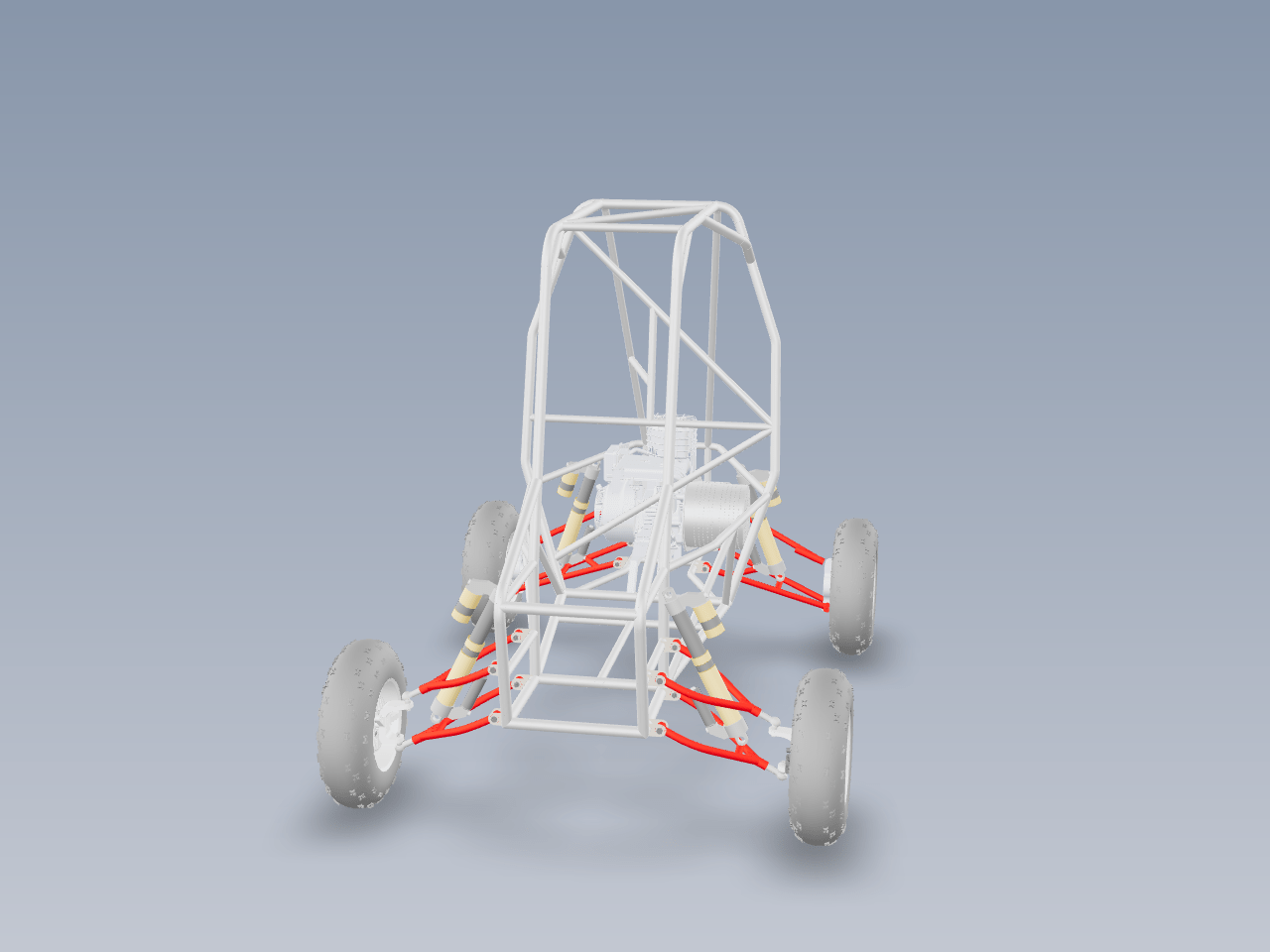 全地形钢管车结构 SAE BAJA 2019