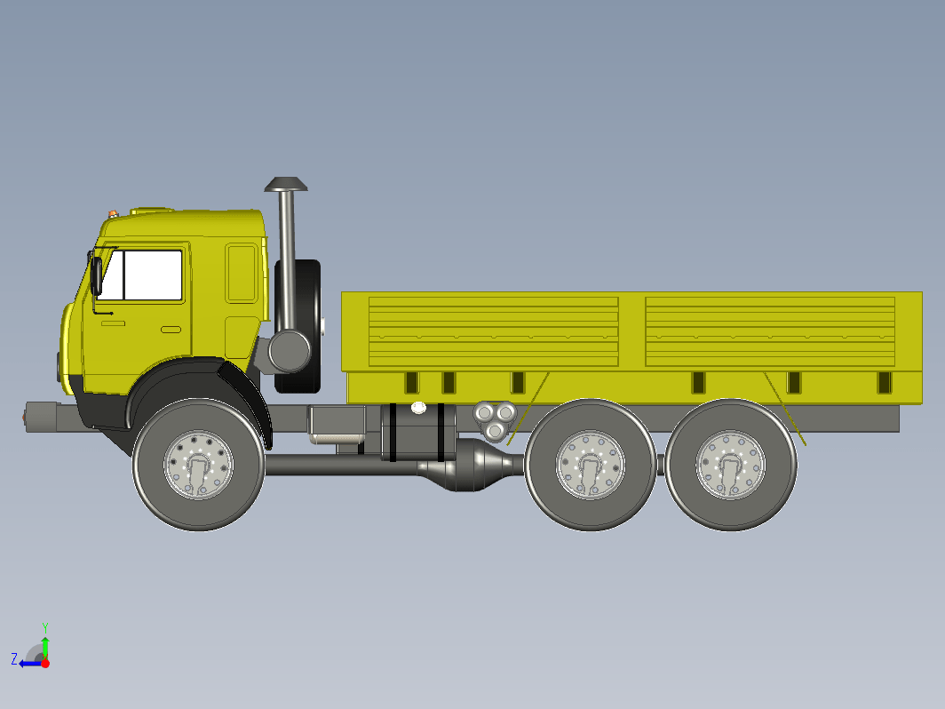 简易Kamaz 5350卡车