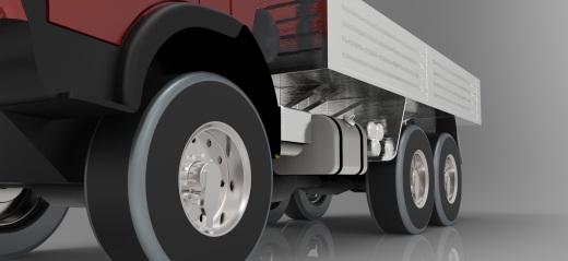 简易Kamaz 5350卡车缩略图