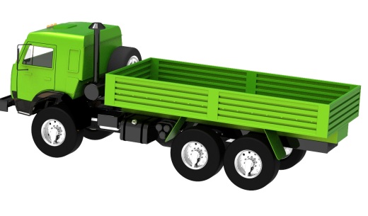 简易Kamaz 5350卡车缩略图