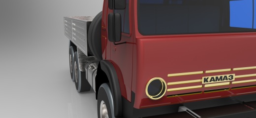 简易Kamaz 5350卡车缩略图