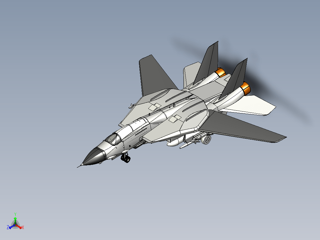 F-14 Tomcat雄猫多用途舰载战斗机