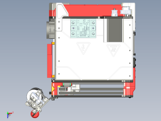 MiniA 3D打印机结构缩略图