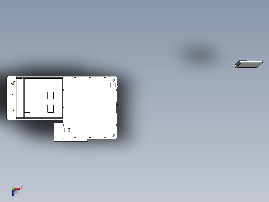 铝型材机架钣金造型-12