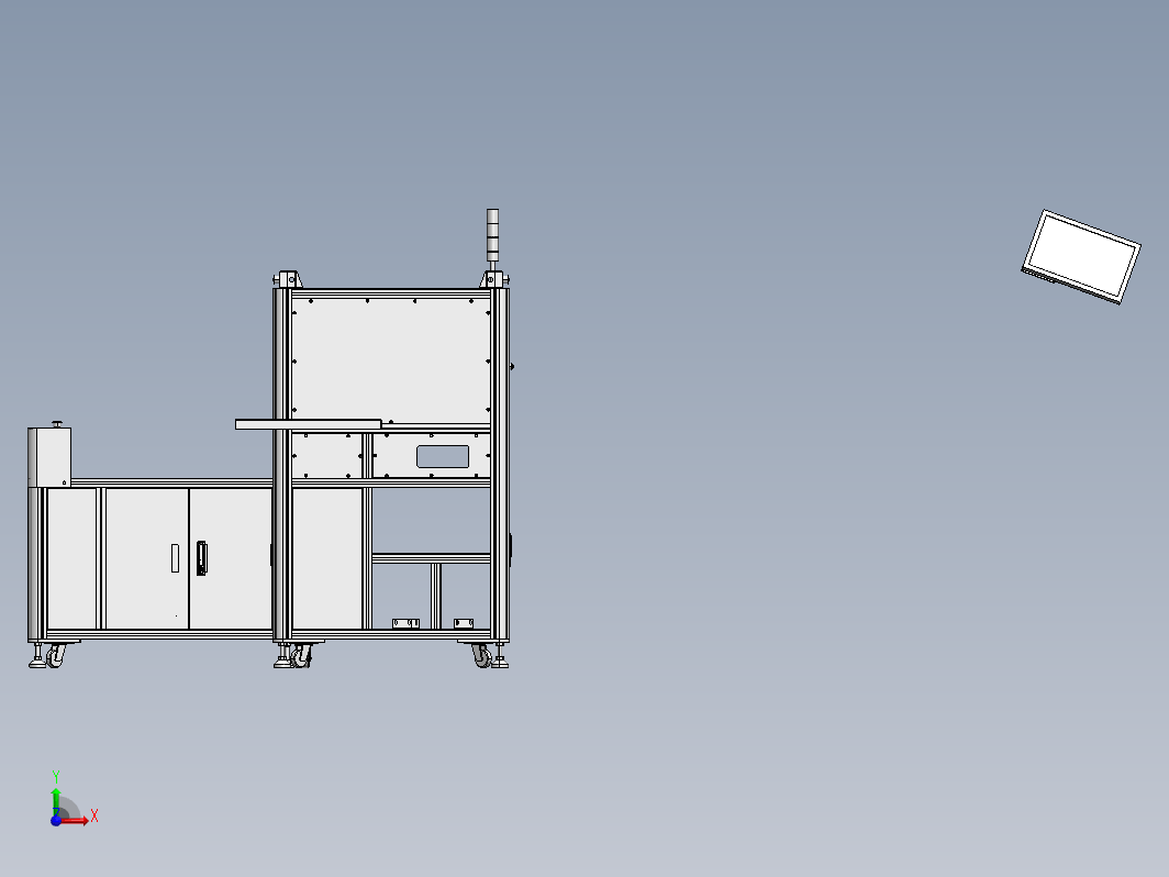 铝型材机架钣金造型-12