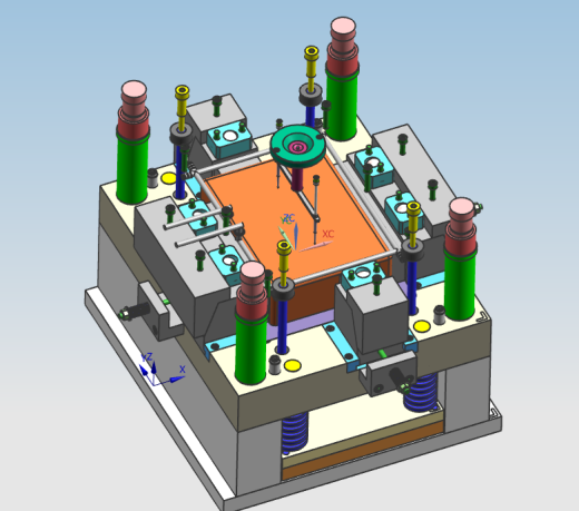 投影仪外壳注塑模具设计与型腔仿真加工三维UG +CAD+说明书