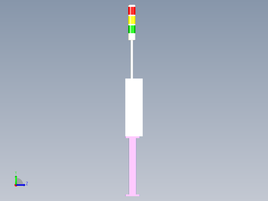 带三色灯电控箱